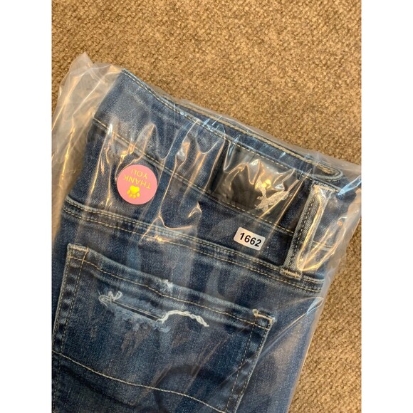 American Eagle Jeans Womans 2 High Rise Distressed Stretch Jegging AEO Denim - Picture 9 of 9